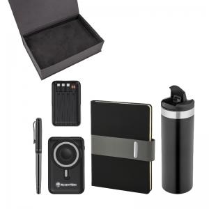 Kalem & Defter & Powerbank & Termos Set